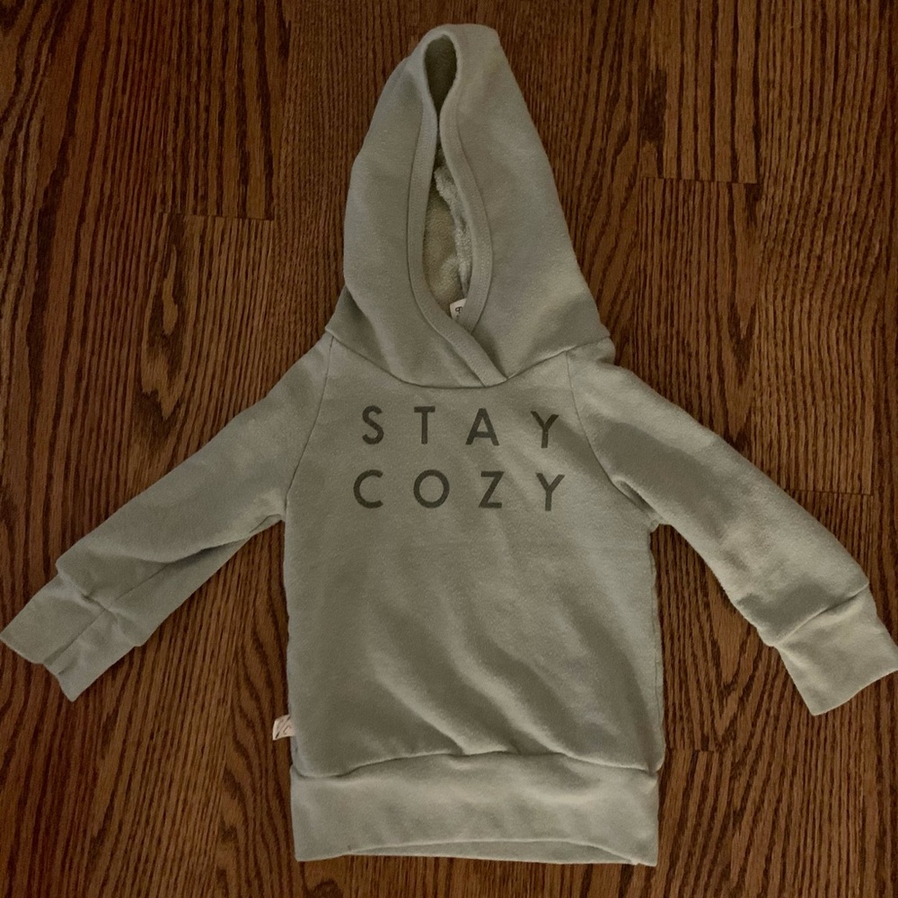 Childhoods Clothing Raglan Stay Cozy Hoodie 6-12 months